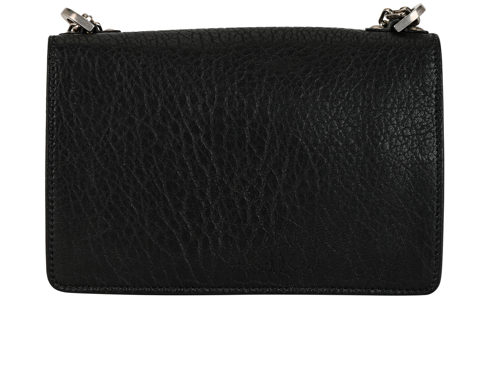 J'adior Flap Bag, &pound;750, Handbags, Black, Leather, Back view